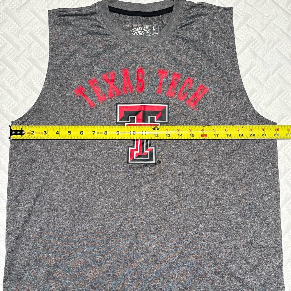 Campus Heritage Texas Tech Charcoal Tank Top - Picture 3 of 5